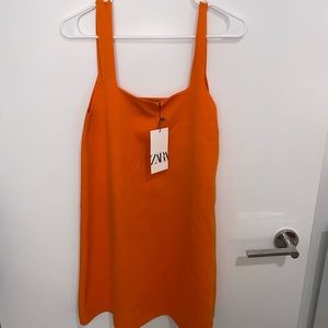 Orange Zara Dress